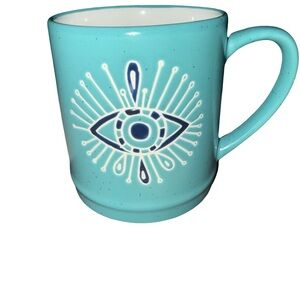 Turquoise Eye Design Mug